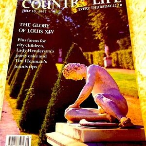COUNTRY LIFE MAGAZINE July 10, 1997 GREAT BRITAIN VERSAILLES GARDENS EUC